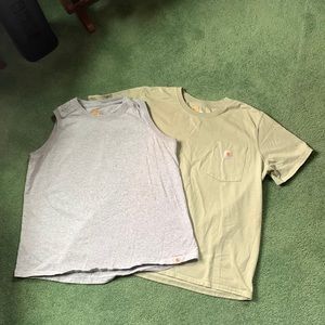 SOLD! BUNDLE of Carhartt T Shirt & Tank Top